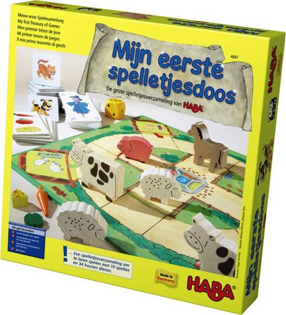 Haba - De Grote Spelletjesverzameling - Mijn eerste spelletjesdoos bild