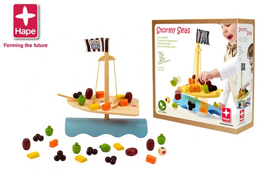 Hape - Stormy Seas - Houten gezelschapsspel bild