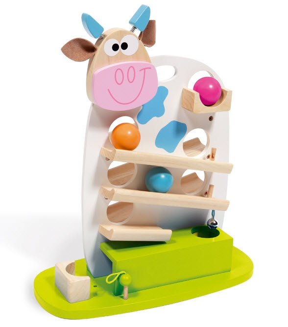 Scratch - Knikkerbaan Koe - Hout bild