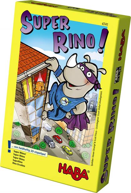 Haba - Super Rino - Gezelschapsspel bild